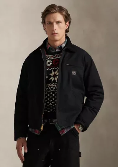 Men's Polo Country Canvas Jacket