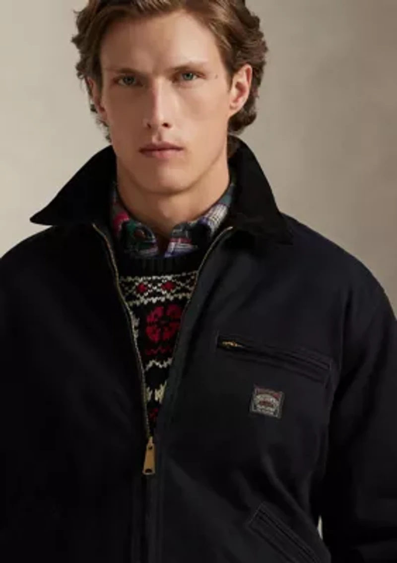 Men's Polo Country Canvas Jacket