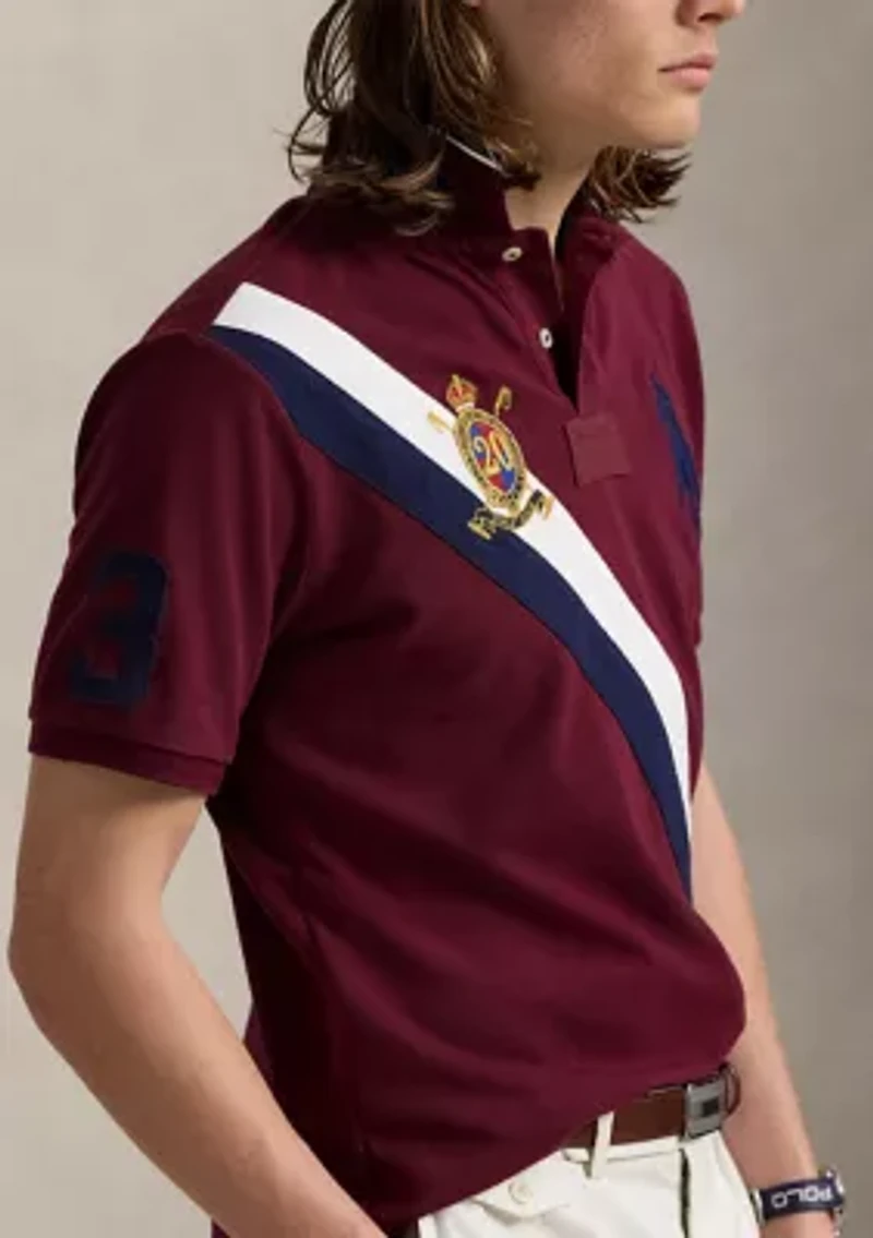 Classic Fit 20th Anniversary Crest Polo