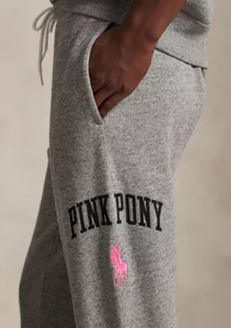 Pink Pony Fleece Sweatpants
