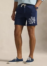 7.5" Tropical French Terry Shorts