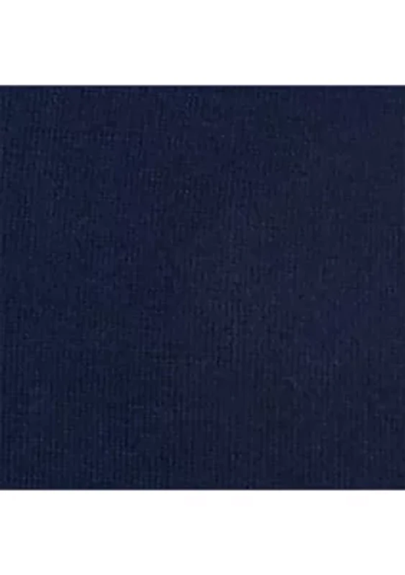 Cotton Polo-Collar Sweater