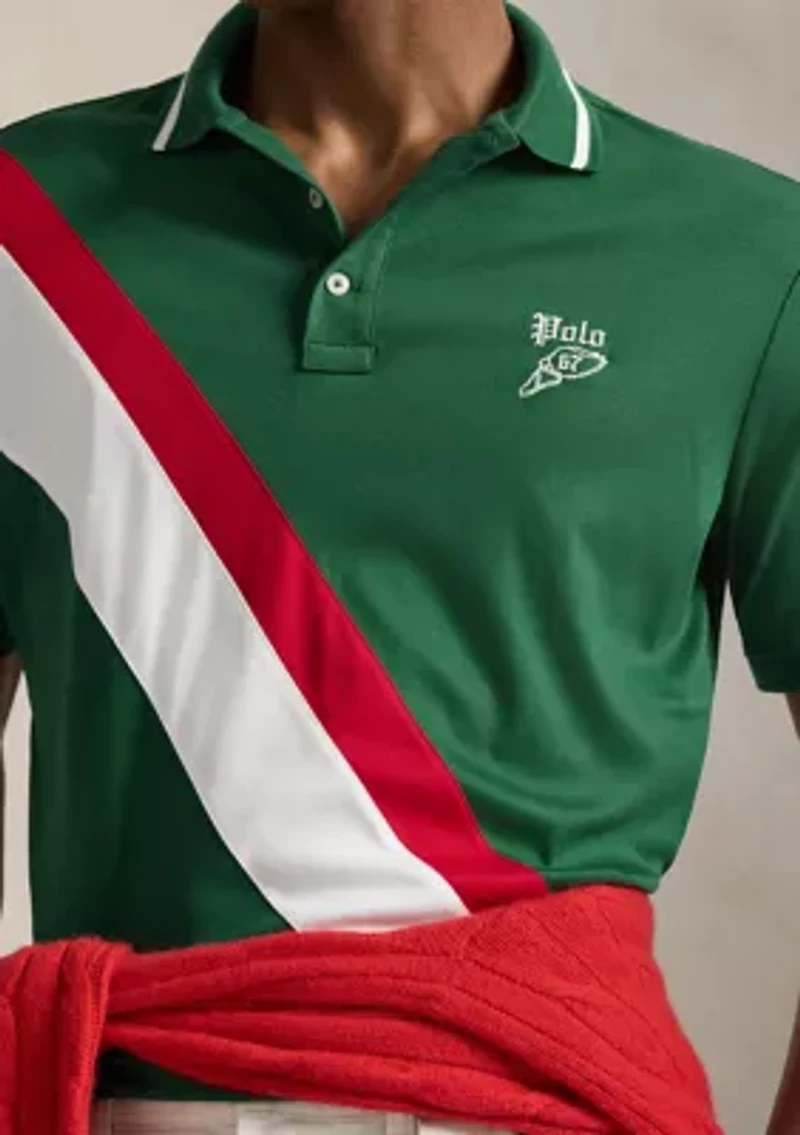 Men's Classic Fit Soft Cotton Polo Shirt