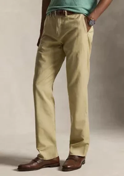 Men's Bedford Classic Fit Linen-Cotton Pants
