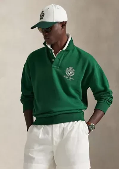 Relaxed Fit Fleece Graphic Sweatshirt