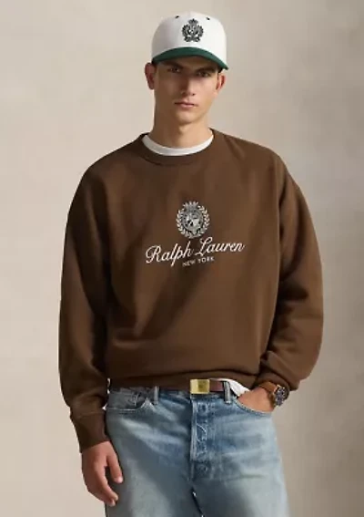 Relaxed Fit Fleece Graphic Sweatshirt