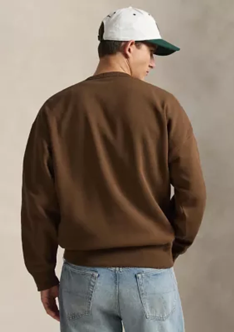 Relaxed Fit Fleece Graphic Sweatshirt