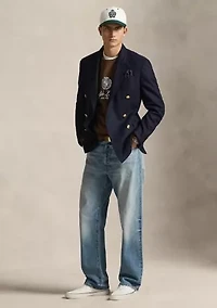 Relaxed Fit Fleece Graphic Sweatshirt