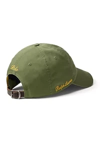 Triple-Pony Twill Ball Cap