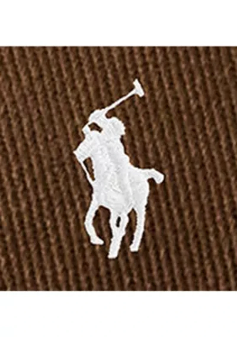 Crest-Embroidered Twill Ball Cap