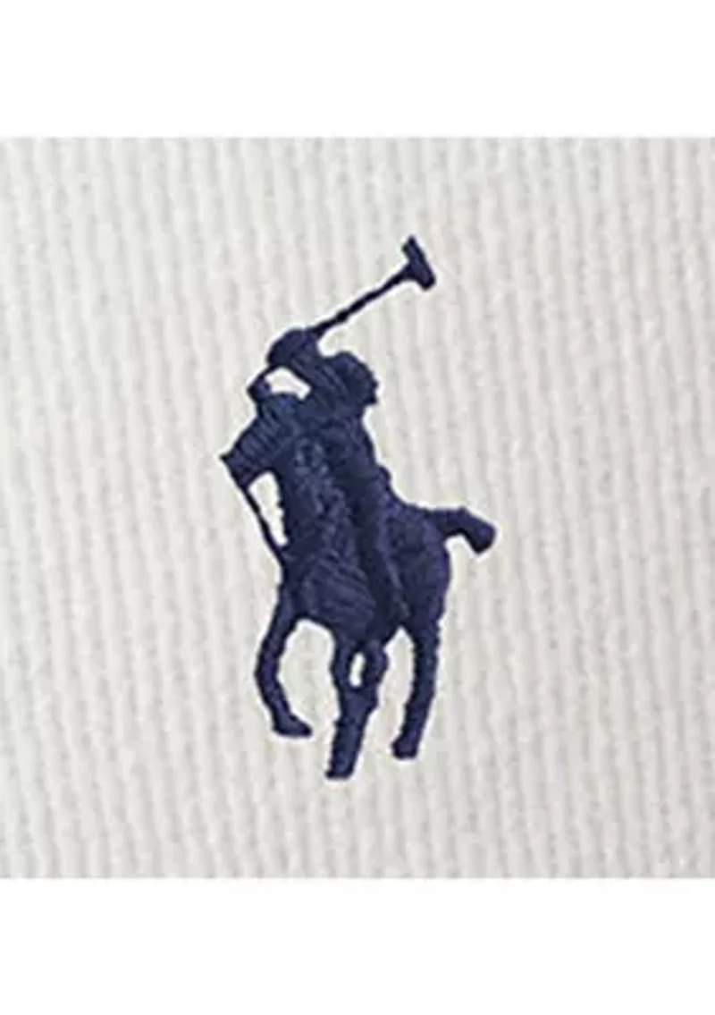 Crest-Embroidered Twill Ball Cap