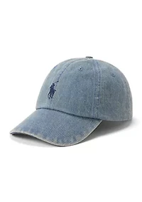 Indigo Denim Ball Cap