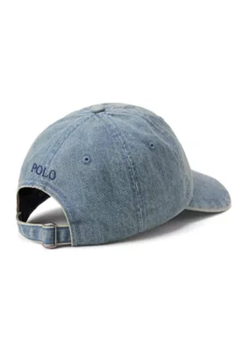 Indigo Denim Ball Cap