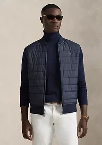 Hybrid Mock neck Vest