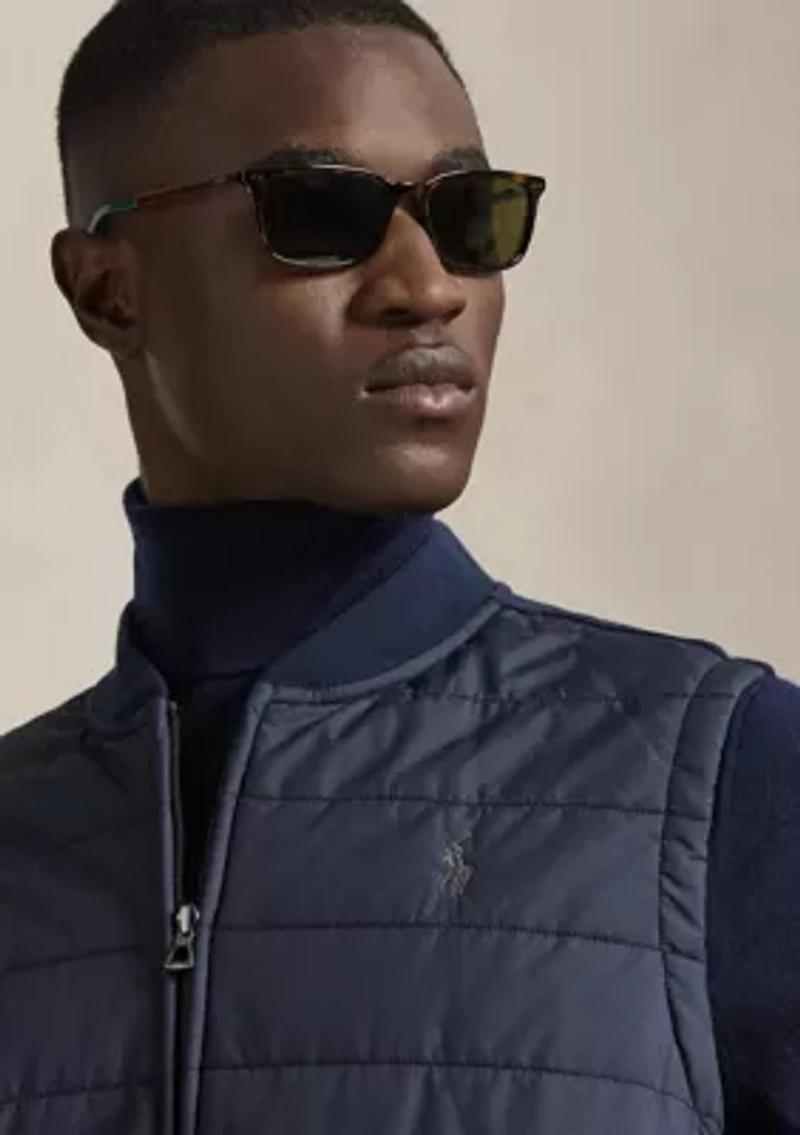 Hybrid Mock neck Vest
