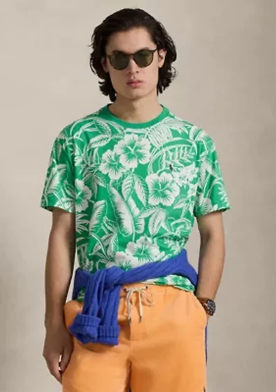 Classic Fit Tropical Jersey T-Shirt