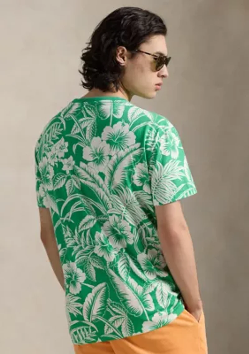 Classic Fit Tropical Jersey T-Shirt