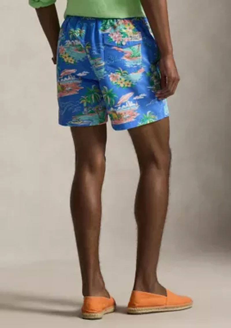 5.75" Traveler Polo Bear Swim Trunk