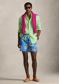 5.75" Traveler Polo Bear Swim Trunk