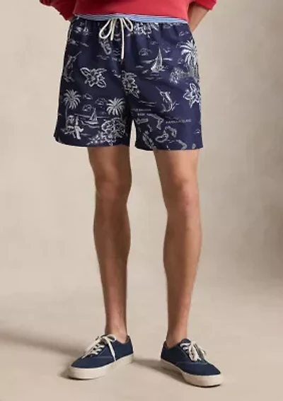 5.75" Traveler Polo Bear Swim Trunks