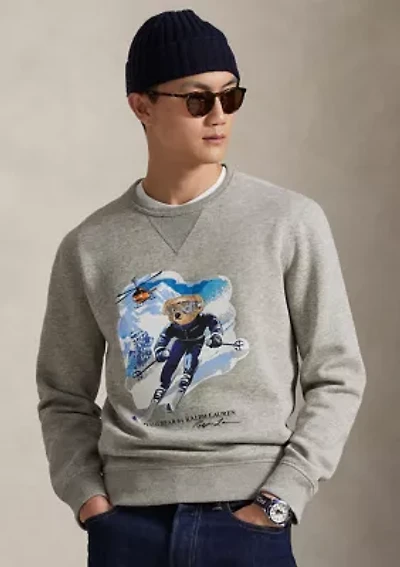 Men's Polo Bear Fleece Sweatshirt