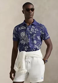 Classic Fit Polo Bear Mesh Shirt