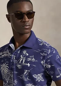 Classic Fit Polo Bear Mesh Shirt