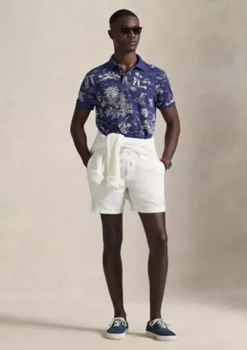 Classic Fit Polo Bear Mesh Shirt