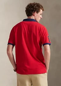 Men's Classic Fit Crest Mesh Polo Shirt