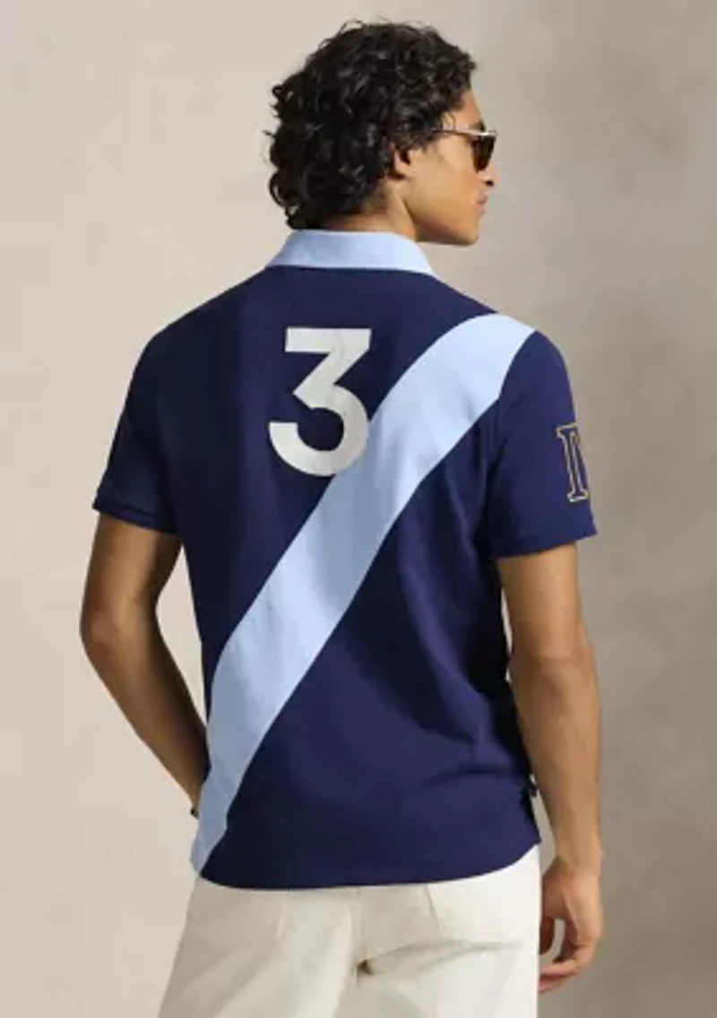 Classic Fit Crest Jersey Polo Shirt