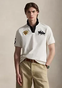 Men's Classic Fit Crest Jersey Polo Shirt