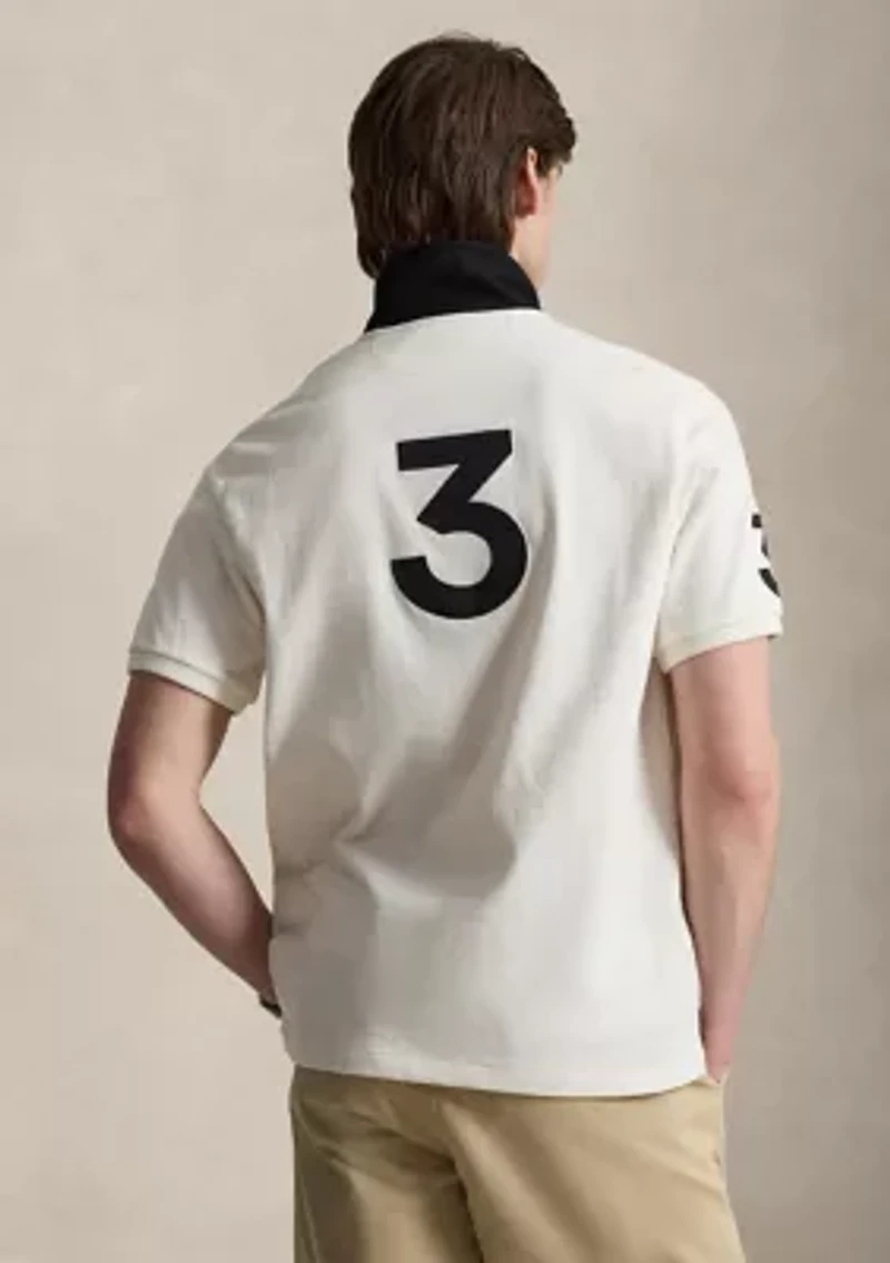 Men's Classic Fit Crest Jersey Polo Shirt