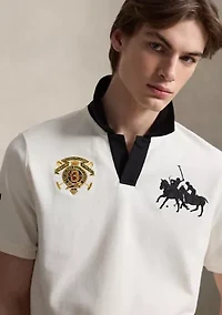 Men's Classic Fit Crest Jersey Polo Shirt