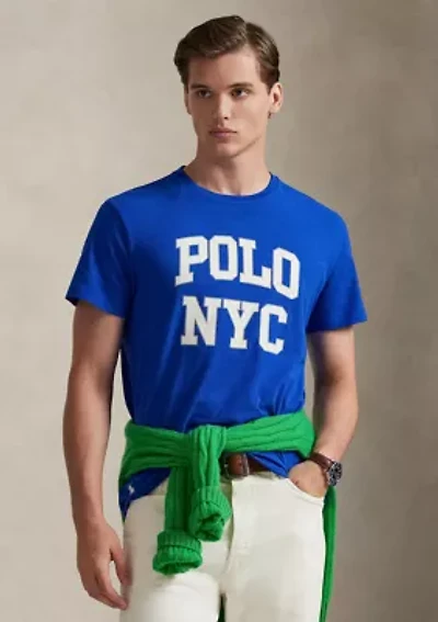 Men's Classic Fit Jersey Graphic T-Shirt
