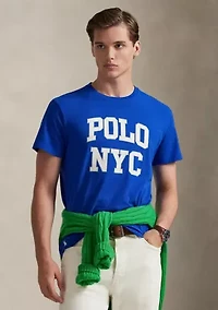 Men's Classic Fit Jersey Graphic T-Shirt