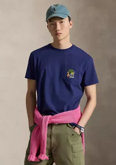 Scenic Back Embroidered T-Shirt