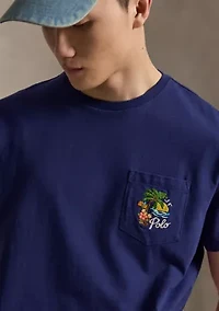 Scenic Back Embroidered T-Shirt