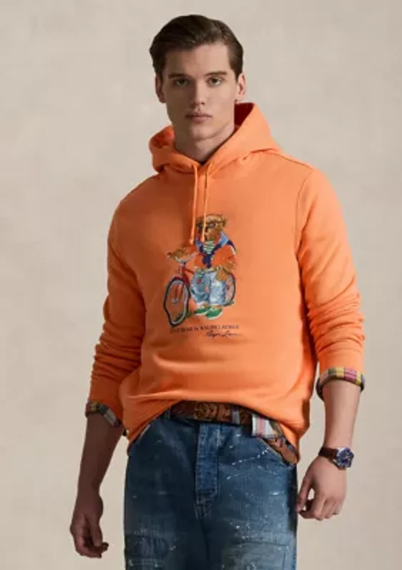 Men's Polo Bear Fleece Hoodie