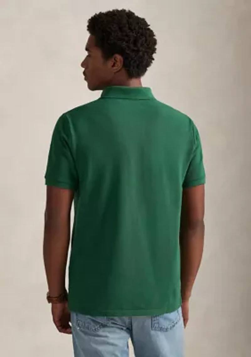 Men's Classic Fit Polo Bear Mesh Shirt