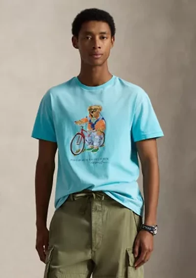 Men's Classic Fit Polo Bear Jersey T-Shirt