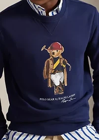 Men's Polo Bear Fleece Sweatshirt