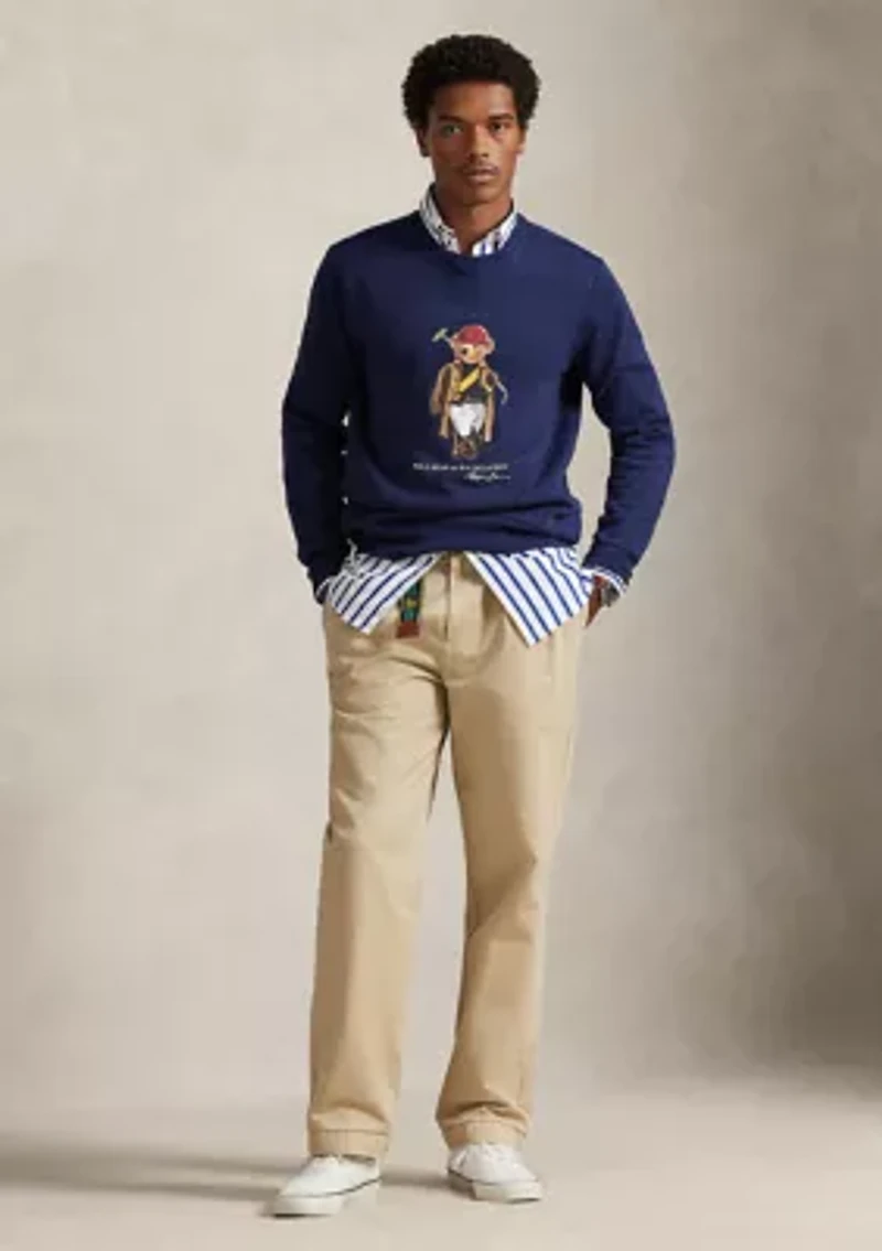 Men's Polo Bear Fleece Sweatshirt