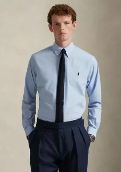 Classic Fit Stretch Poplin Shirt
