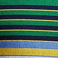 Classic Fit Striped Mesh Polo Shirt