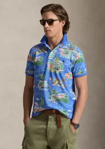 Classic Fit Polo Bear Mesh Shirt