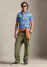 Classic Fit Polo Bear Mesh Shirt