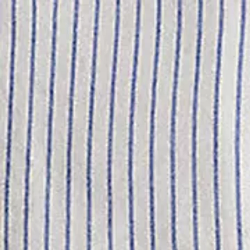 Men's Classic Fit Striped Oxford Camp Shirt