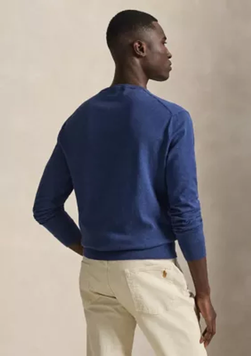 Men's Cotton Crewneck Sweater