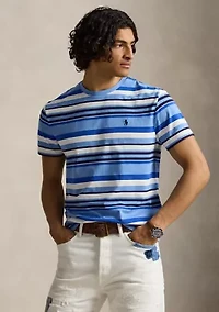 Men's Classic Fit Striped Jersey T-Shirt