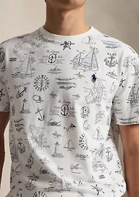 Men's Classic Fit Nautical Jersey T-Shirt